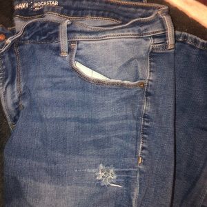 old navy distressed boyfriend jeans